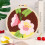 Coarse Yarn Punch Needle Embroidery Kit Floral Beginner Set 1