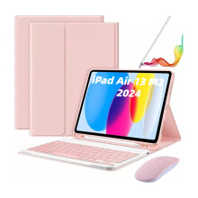 iPad Air13M2 2024 näppäimistö-hiiren kynäkotelo