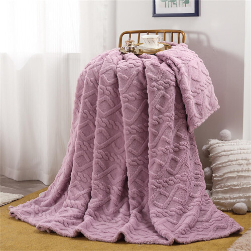 Couverture duveteuse Tupukom King Size, douce et légère
