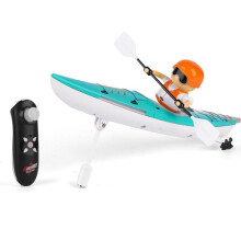Wasserdichtes ferngesteuertes Paddelboot-Spielzeug für Kinder mit Licht für Pool oder