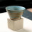 Vintage pottery coffee mug 90 ml 1