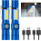 Magnetisk LED-lommelygte USB genopladelig COB-sidelys IP65 1