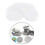 Mylar Button Blanks Round 58mm 100 pcs 3