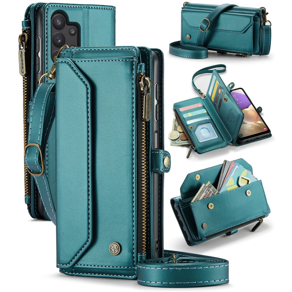Caseme Leather Wallet Case For Samsung Galaxy A32 5G With 908436762465