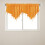 Beaded Triangle Sheer Valance Curtains Voile 3-Pc 51x24 4