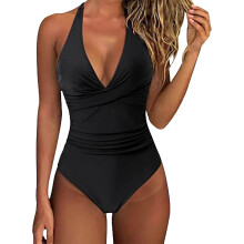 Costum de baie dintr-o singură piesă pentru femei, cu control al abdomenului și push-up