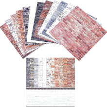 Scrapbook Paper Pad 6x6 Inch 24 Sheets 12 Designs