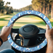 Vlinder golfkar stuurwielhoes universeel