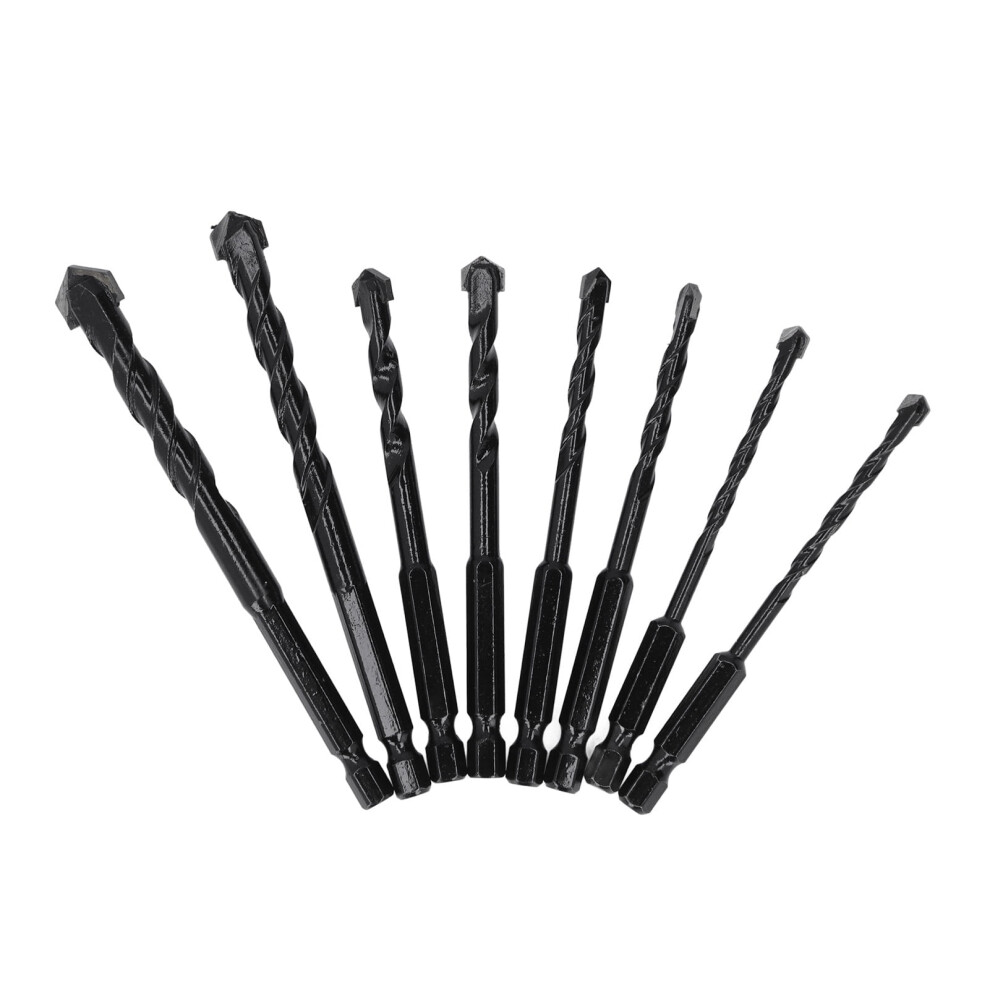 Concrete Drilling Bits, Masonry Drill Bit Rustproof Cemented Carbide For Tile 9313598264794