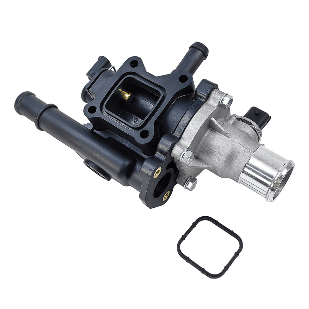 Engine Coolant Thermostat Housing With Sensor For Ecotec 9085618521049
