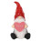 AuroraX Pink Ceramic Gnome Statue Romantic Desktop Decor 1