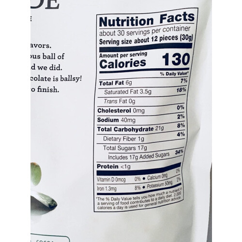 Dark Chocolate Acai Blueberry Candy 64 oz (2-pack) 2