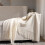 Knitted Tweed Throw Blanket 68x50 inches 1