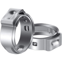 Abrazaderas PEX Cinch de acero inoxidable de 1/2 pulgada, paquete de 50 unidades