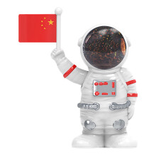 Solar Astronaut Car Ornament Center Console Doll