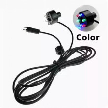 Anneau lumineux subaquatique à 6 LED pour fontaine, bassin et jardin (climatisation)