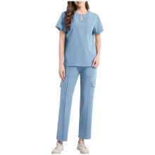 Women's Scrubs Set Light Blue M
