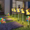 LED Easter Bunny Solar Ground Lights 5-Pack 4