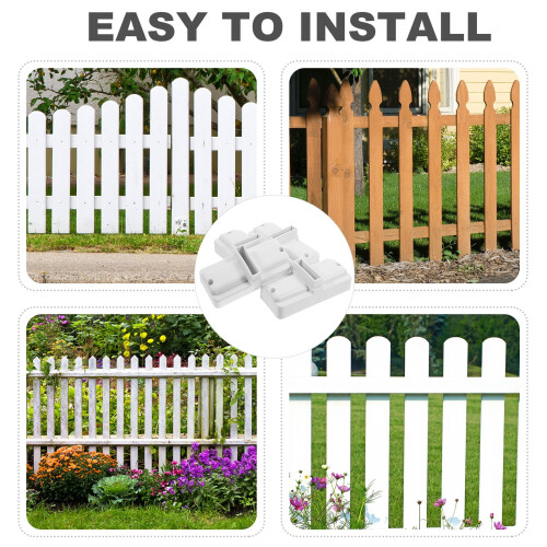 Plastic Fence Support Feet for Pet Gate 6 pcs 2
