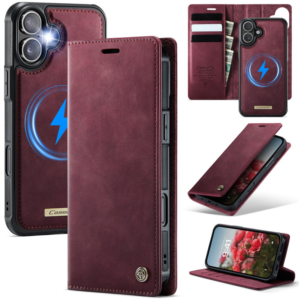 Caseme Iphone 16 Wallet Case Â Magsafe, Rfid Blocking, 908436773201