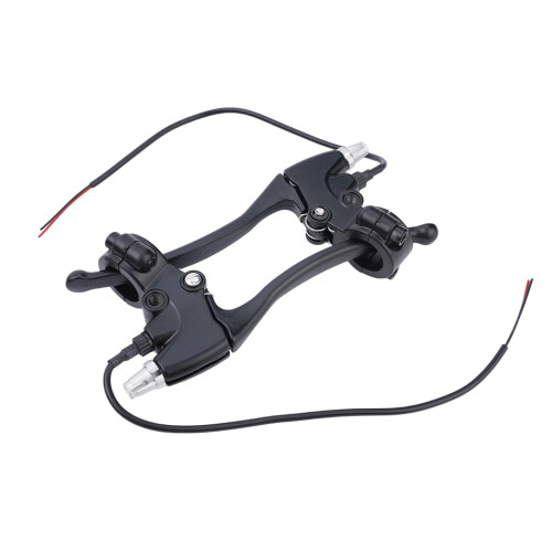 Electric Bicycle Brake Lever Pair with Power Cut-Off Switch