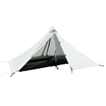 Ultraleichtes Campingzelt mit Außen- und Innenausstattung