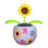Solar Dancing Flower Decor with Colorful Pots 3