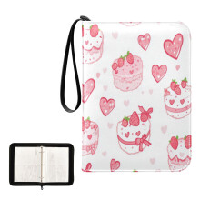 Trading Cards Album with 4-Pocket Sheets, 400-Card