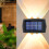Projecteurs solaires LED pour l'éclairage paysager extérieur 1