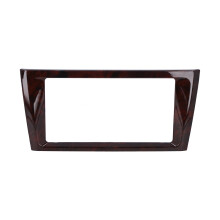Moldura de áudio para painel de carro, estéreo, ABS
