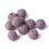 Lavasteinperlen, rund, bunt, hellviolett, 12 mm, 10 Stück 1