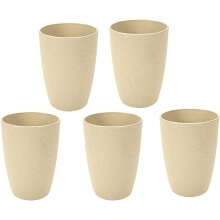 Kids' Wheat Straw Tumbler 12 oz Dishwasher Safe Set of 5