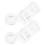 Crystal salt and pepper shakers refillable2pcs 6