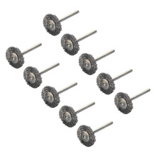 Steel Wire Wheels Set for Rotary Tool 10 pcs