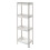 Kitchen floor-standing multi-layer storage rack 4-tier 1