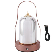 Portable Touch‑Control LED Desk Lamp 3600mAh, Stepless Dimmable 3‑Color Modes, USB‑C Rechargeable, Ideal for Home, Office, Camping