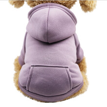 Polyester Hoodied Sweatshirts With Pocket Dog Clothes Pet Clothing Small Dog Sweaters for Girls under 5 Cute Boy Dog Clothes for Medium Dogs