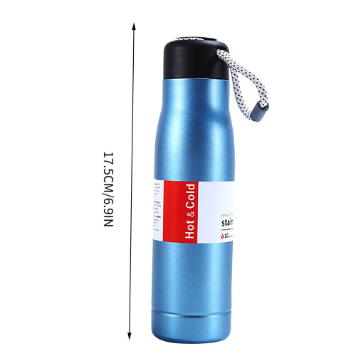 Isolert kopp i rustfritt stål, ridderdesign, 500 ml