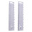 Set de rigle din plastic pentru cusut și matlasare, 21 cm 1