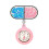 Akryylinen Quicksand Stars -merkkiteline FOB-taskukellolla 1