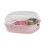 Hamster Cage Open-Top Enclosure for Small Animals Pink 1