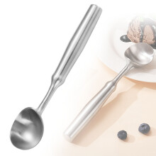 Pelle à glaçons ergonomique en acier inoxydable, compatible lave-vaisselle