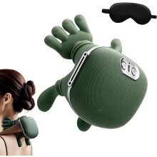 Bionikus fűtött Shiatsu masszírozó nyakra és hátra 4D gyúrással