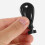 ULTNICE Universal Paper Towel Dispenser Key Black 4 Pack 4