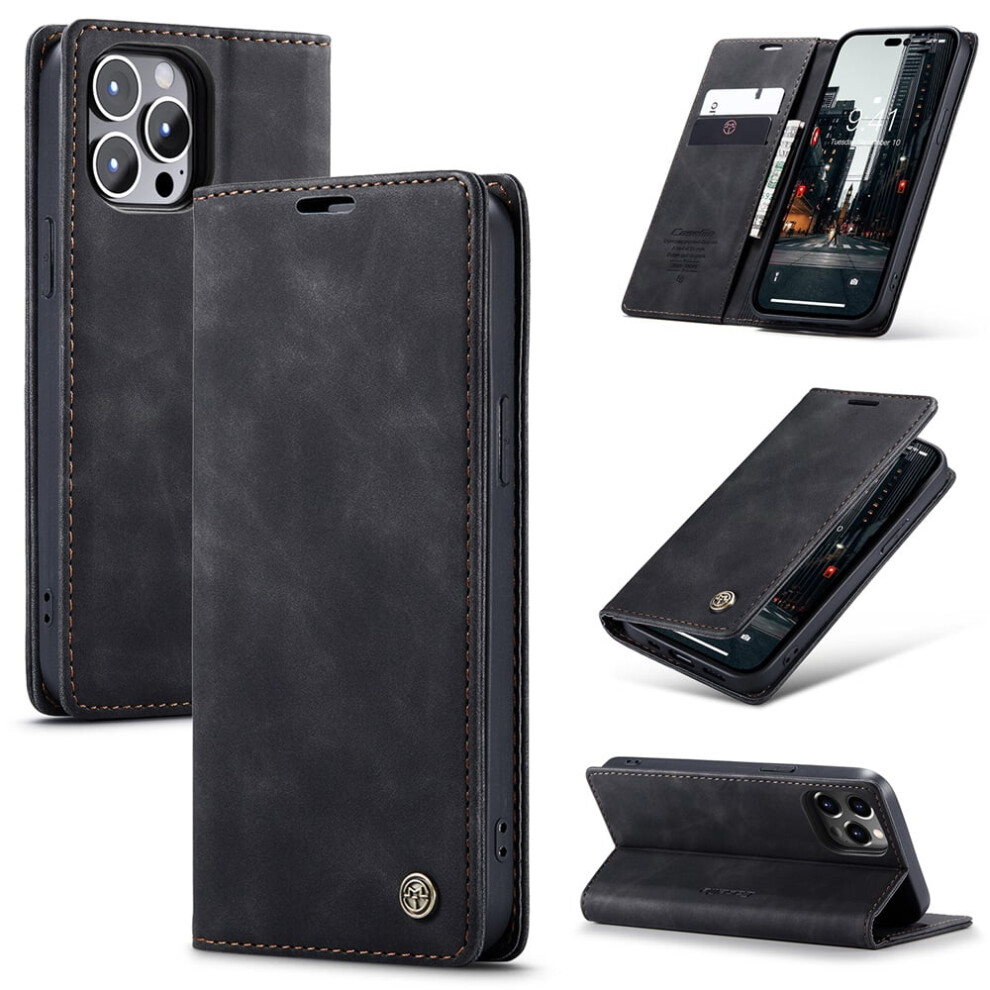 Caseme Leather Flip Wallet Case For Iphone 14 Pro Max Â 908436744478