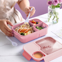 MICLOZYT Bento Box Lunchbox voor volwassenen, BPA-vrij, 1450 ml