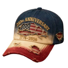 Gammal cowboyhatt, patriotisk basebollkeps, justerbar1