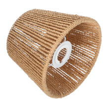 Brown hand-woven lampshade ceiling pendant cover 1 piece