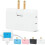 WZXPWT Rotatable Socket Converter, 3-Way Plug Adapter with Safe Copper Terminals, Space-Saving Power Strip – Compatible with US Outlets 1