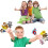 Set educativo di 10 burattini da dito Old MacDonald 6